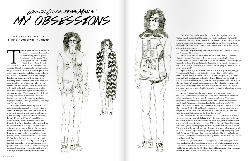 My Obsessions article by Harry J Bartlett